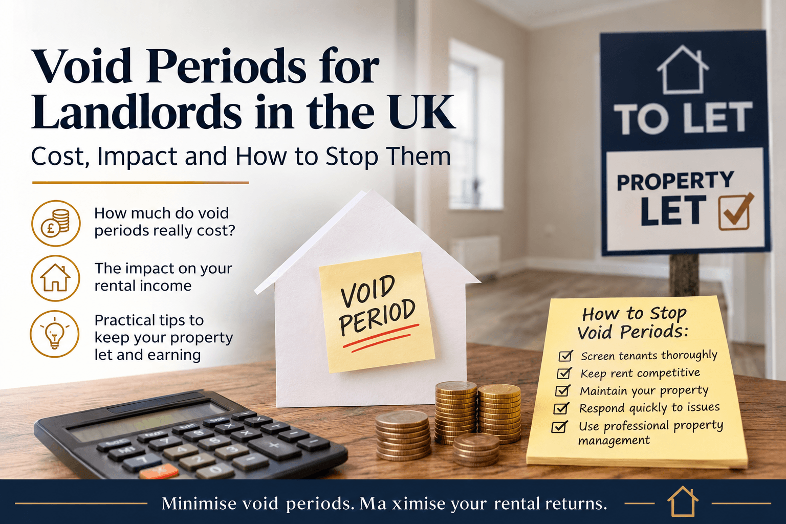 Void Periods - How Much Are They Really Costing UK Landlords and How to Stop Them